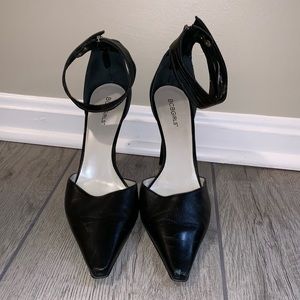 BCBGirl ankle strap heels